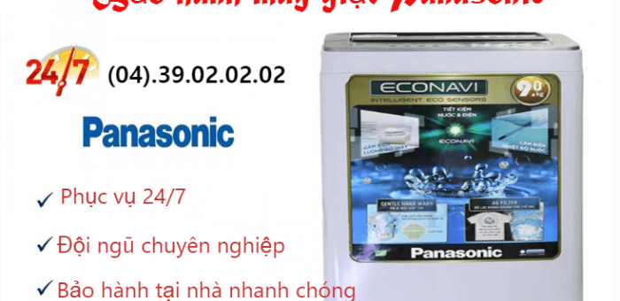 Bảo hành máy giặt Panasonic tại Hà Nội